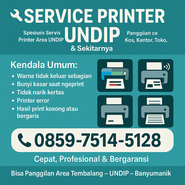 Cover photo of Service Printer Undip